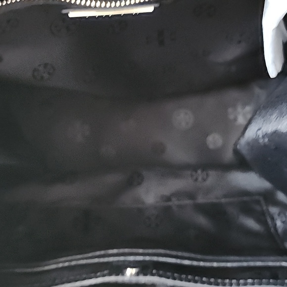 Tory Burch Black Leather Backpack - Picture 7 of 8